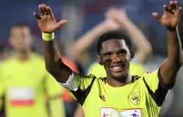 Chuyển nhượng 13/8: Anzhi sẵn sàng bán Eto’o cho Chelsea