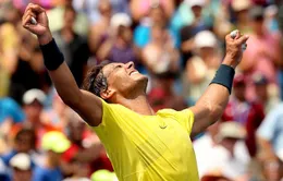 Dễ dàng đánh bại Isner, Nadal vô địch Cincinnati