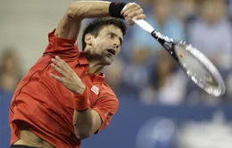 US Open 2013: Djokovic thẳng tiến vào vòng 2