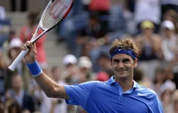 Federer tốc hành vào vòng 3 US Open 2013