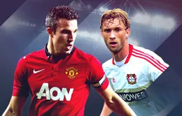 1h45 ngày 18/9, K+1, Man Utd - Leverkusen: Thời của Moyes!