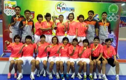 Đánh bại Thái Lan, ĐT Futsal nữ Việt Nam vô địch ĐNA