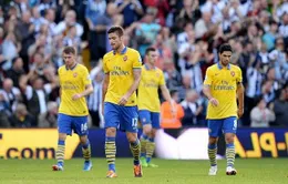 West Brom 1-1 Arsenal: "Pháo" đứt mạch thắng