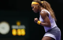 WTA Championships: Serena đoạt vé đầu tiên ở bảng đỏ