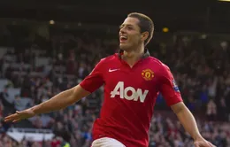 VIDEO: Chicharito toả sáng cứu "Quỷ đỏ"