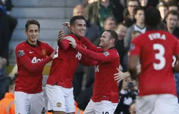 VIDEO: Song tấu Rooney - Persie giúp Man Utd chiến thắng