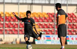 U23 Việt Nam và buổi tập đầu tiên trên đất Myanmar