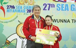 SEA Games 27, tin nóng 8/12: Wushu được thưởng nóng 12 triệu đồng
