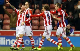 Stoke City 3-2 Chelsea: Mou-Team thất thủ đau đớn! (VIDEO)