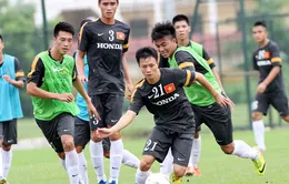 U23 Việt Nam tập dứt điểm trước "trận đánh lớn" gặp U23 Singapore