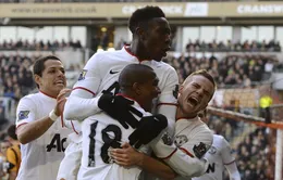 Hull City 2-3 Man Utd: Quà may mắn cho "Quỷ đỏ" (VIDEO)