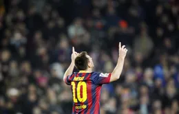 Barca 4-0 Getafe: Messi lập cú đúp trong ngày trở lại (VIDEO)