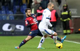 Genoa 1-0 Inter: Gục ngã nơi đất khách (VIDEO)