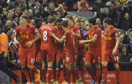 Liverpool 4-0 Everton: "Lữ đoàn Đỏ" vùi dập "hàng xóm" (VIDEO)