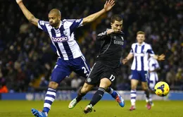 West Brom 1-1 Chelsea: Mou-Team sa lầy đáng tiếc (VIDEO)
