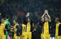 AC Milan 0-1 Atletico: Ôm hận phút cuối (VIDEO)
