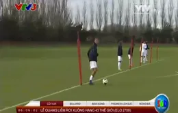 Những bài tập chiến thuật lạ của U19 Việt Nam tại Arsenal