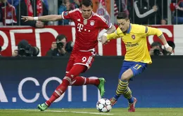 Arsenal tổn thất nghiêm trọng sau chuyến làm khách trước Bayern