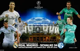 2h45 ngày 19/3, K+PM Trực tiếp Real Madrid - Schalke