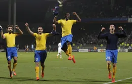 Kết quả lượt đi tứ kết Europa League: Juve đánh bại Lyon, bất ngờ lớn từ Basel