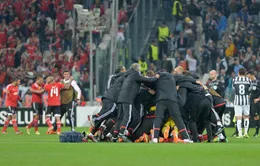 Xuất sắc cầm hoà Juve, Benfica giành quyền vào chung kết Europa League