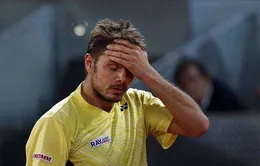 Madrid Masters 2014: Wawrinka bất ngờ bị loại từ vòng 2 bởi tay vợt vô danh