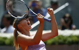 Madrid Masters: Đánh bại Radwanska dễ dàng, Sharapova giành vé vào chung kết