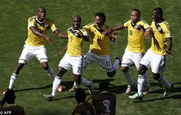 World Cup 2014, bảng C: Đại thắng Hy Lạp, Colombia chiếm ngôi đầu