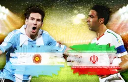 Bảng F World Cup 2014, Argentina - Iran: Vũ điệu Tango nhảy múa! (23h00, VTV6)