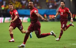 Cập nhật kết quả, BXH World Cup 2014 ngày 23/6: Bỉ giành vé sớm, Bồ Đào Nha hoà kịch tính Mỹ 