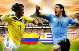 Colombia - Uruguay: Khi "La Celeste" không còn Suaruaz (3h00 ngày 29/6, VTV3)