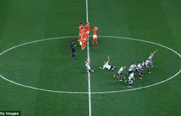 Chùm ảnh: Argentina nghẹt thở vượt qua Hà Lan giành vé vào chung kết World Cup 2014