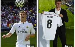 Chùm ảnh: Toàn cảnh Toni Kroos tự tin ra mắt Real Madrid