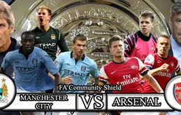 Arsenal - Manchester City: Phát súng lệnh cho mùa giải mới (21h00, K+1)