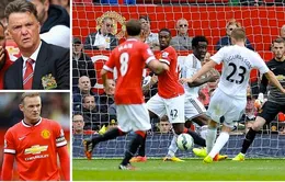 Man Utd 1-2 Swansea: Quỷ đỏ gục ngã ngay trên sân nhà