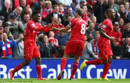 Liverpool 2-1 Southampton: Lữ đoàn Đỏ nhọc nhằn giành 3 điểm (VIDEO)