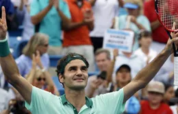 Đánh bại Ferrer, Roger Federer đi vào lịch sử Cincinnati