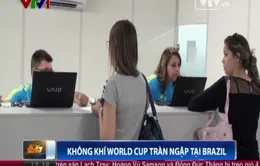 World Cup 2014: Sức nóng đến ngay từ những "người phục vụ"