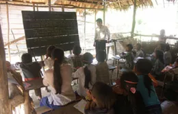 Những người thầy giáo đeo quân hàm xanh...