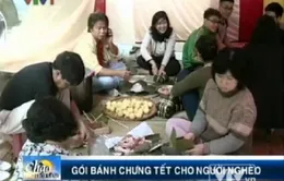 Bánh chưng Tết cho người nghèo 