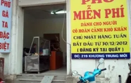 Hà Nội: Chuyện về quán phở miễn phí cho người khó khăn