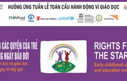 Phát động Tuần lễ giáo dục toàn cầu
