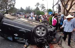 TNGT nghiêm trọng 1 người chết, 3 người bị thương