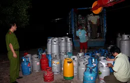 “Đột kích" khu tập kết gas giả tại Bình Dương