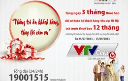 VTVcab tri ân với khách hàng