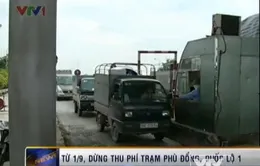 Từ 1/9, dừng thu phí trạm Phù Đổng, quốc lộ 1