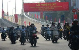 Thông xe cầu vượt Trần Khát Chân - Đại Cồ Việt