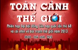 9h30, VTV1:  “Đại hội đồng LHQ và cái nhìn về bức tranh thế giới năm 2013"