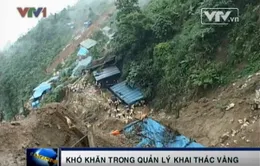 Lao Cai bất lực trong quản lý khai thác vàng