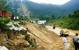 Nhà máy thủy điện An Khê ngừng hoạt động do lũ
